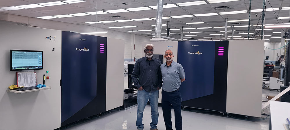 Direct Mail Printer Gains Competitive Edge by Investing in Both the SCREEN Truepress JET 520NX and Truepress JET 520HD+