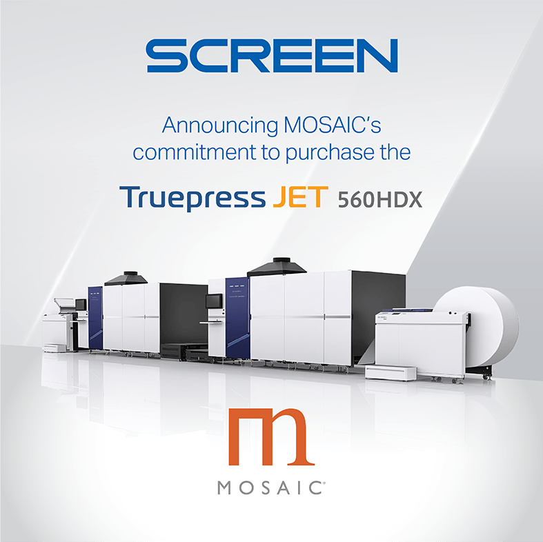 Maryland-Based Printer Known for Its Cutting-Edge Technology Makes Plans to Install the Truepress JET 560HDX from SCREEN