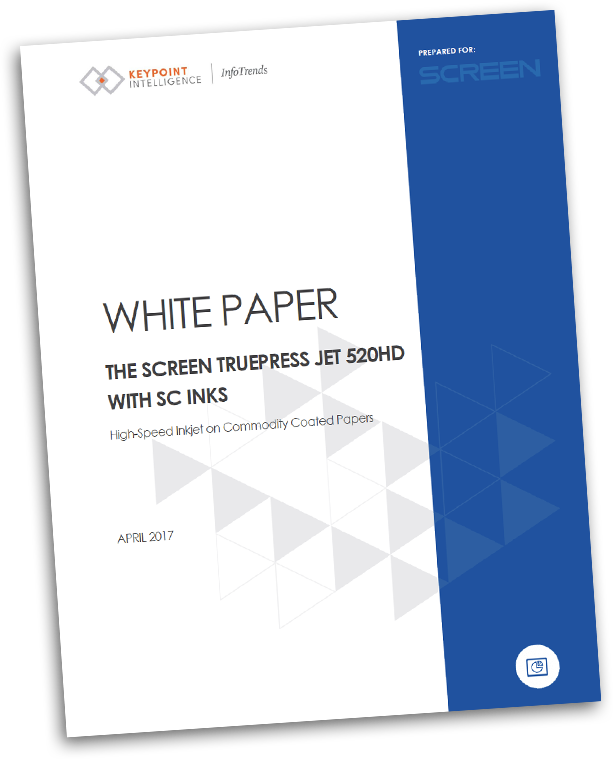 Truepress Jet520HD with SC Inks White Paper